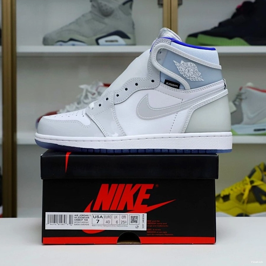 AIR JORDAN 1 'RACER BLUE' ZOOM HIGH 0713